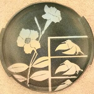 Artist Handmade Stoneware Dish